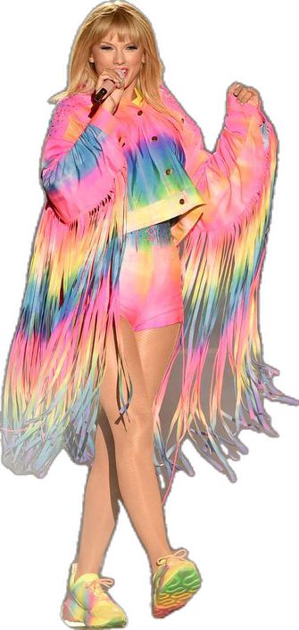 Taylor Swift Pride, Fringe Denim Jacket, Rainbow Fringe, Taylor Swift New Album, Rainbow Outfit, Unique Book, News Studio, Recent News, Pride Month