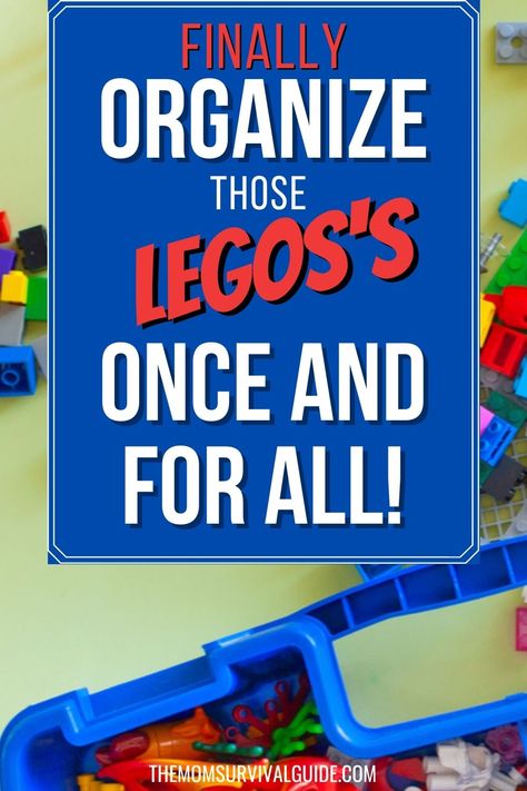 Lego Storage Ideas to help you organize LEGO pieces. Need help organizing LEGOs that are making your home messy? Find ideas how to organize LEGO sets, how to organize LEGO instructions, and easy LEGO storage organization ideas. #easylegoorganization #easyorganzationideas #homeorganizationideas #homeorganizationtips Cheap Lego Storage Ideas, Lego Set Storage Ideas, Lego Organization Ideas, Organizing Legos, Lego Storage Diy, Organizing Kids Books, Lego Storage Ideas, Cheap Lego, Lego Storage Organization