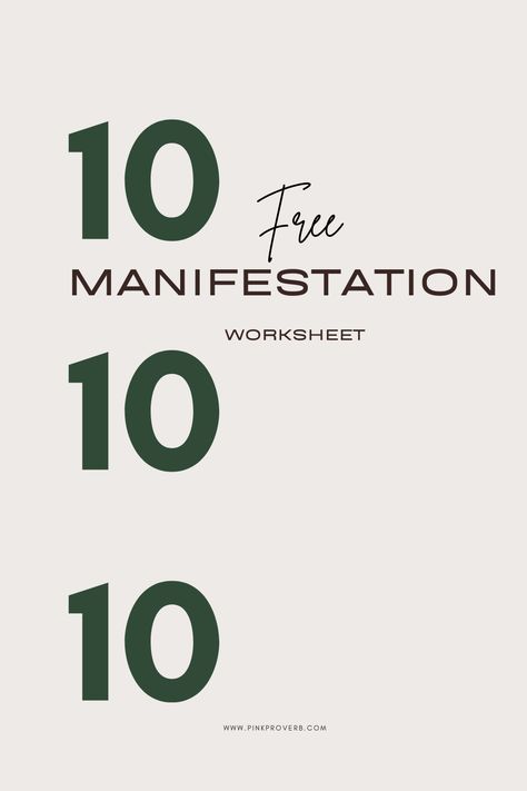 Discover the power of manifesting with the 10 10 10 Worksheet and unlock the Law of Attraction! This free guide will help you focus your intentions and create the life of your dreams in record time. Download it for free now and start manifesting your desires! 10/10/10 Worksheet Manifestation, Online Vision Board, Vision Board Template, Vision Board Examples, Start Manifesting, Appreciate What You Have, Finding A New Job, Proverbs Quotes, Vision Board Inspiration