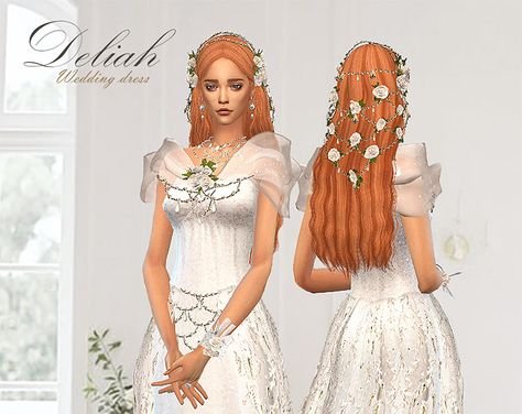 Sims 4 Wedding Veils: Best CC & Mods To Download – FandomSpot Sims 4 Wedding Headpiece Cc, Sims 4 Cc Royalty Hair, Sims 4 Cc Vintage Wedding Dress, Sims 4 Cc Headpiece, Veil Cc Sims 4, Sims 4 Flower Hair Accessory, Sims 4 Bouquet, Sims 4 Cc Wedding Veil, Sims 4 Veil Cc