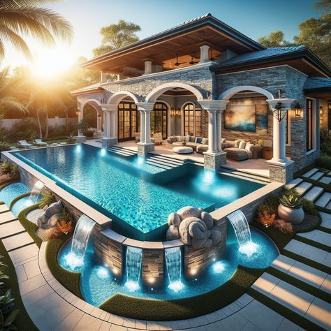 Turn your backyard into a luxurious oasis with Chavez Bro, LLC! Our team specializes in creating custom pools that are tailored to your unique vision and lifestyle. Whether you dream of a relaxing spa-like retreat or a vibrant space for entertaining guests, we have Concrete Pools, Dream Backyard Pool, Concrete Pool, Custom Pools, Dream Backyard, You Dream, Entertaining Guests, Backyard Pool, Oasis