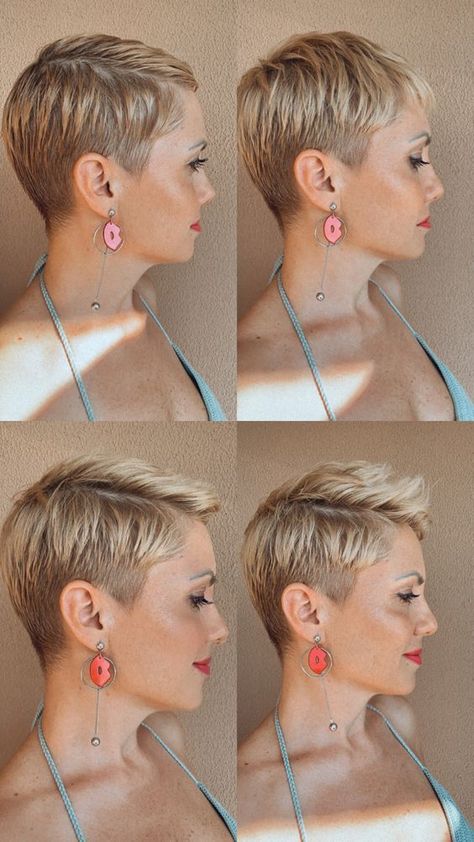 Chemo Hair, Short Hair Images, Really Short Hair, Short Hair Pixie Cuts, Short Hair Undercut, Super Short Hair, Short Grey Hair, Edgy Short Hair, Very Short Hair