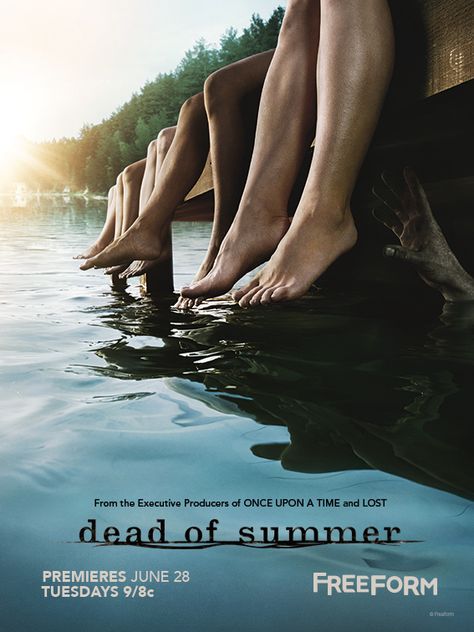 Dead of Summer Series Poster Dead Of Summer, Tv Poster, Fantasy Shows, Dream Images, Summer Movie, Summer Poster, Episode Online, About Time Movie, Tv Drama