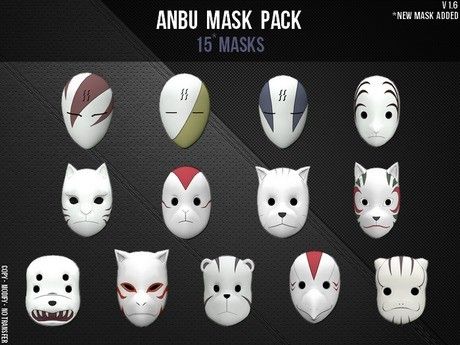 Anbu Mask, Nerdy Decor, Kitsune Mask, Mask Drawing, Mangekyou Sharingan, Oni Mask, Naruto Gaara, Anime Monsters, Naruto Oc