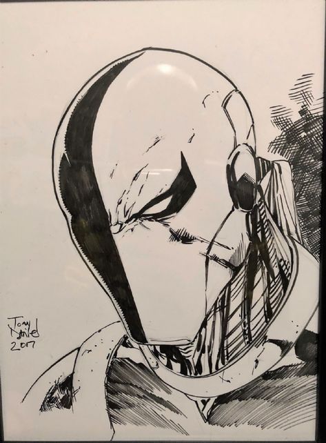 Deathstroke Sketch, Deathstroke Drawing, Deathstroke Art, Batman Art Drawing, Sick Drawings, Marvel Art Drawings, Jim Lee Art, Comic Art Sketch, Marvel Character Design