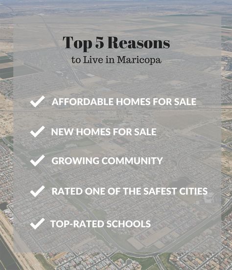 In this weeks blog, we discuss the top 5 reasons to live in Maricopa! https://tmreco.com/top-5-reasons-live-maricopa-arizona/ Maricopa Arizona, Real Estate Team, Real Estate Company, Reasons To Live, Top Five, New Homes For Sale, Real Estate Companies, To Learn, The Top