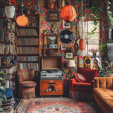 3+ Retro 70s House Interior Accessories to Elevate Your Retro Sanctuary • 333+ Images • [ArtFacade] 70s House Interior, Vintage Bedroom Aesthetic, Vintage Boho Bedroom, Bedroom Aesthetic Ideas, Vintage Bedroom Ideas, 70s House, Macrame Wall Hangings, Bedroom Ideas Inspiration, Boho Bedroom Ideas