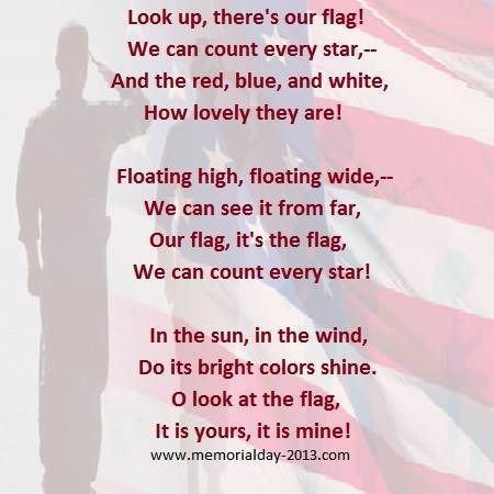 Get the latest Flag Day Poems images, pictures, wallpapers and ... Poem On Republic Day, Poems For Kindergarten, Memorial Day Prayer, Quotes On Republic Day, Poppies Poem, Memorial Day Poem, Memorial Day Pictures, Memorial Day Photos, Kindergarten Poems