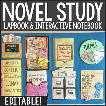 In this EDITABLE creative book report resource, you'll find 10 differentiated activities for ANY novel unit - these templates are perfectly sized for lapbooks and interactive notebooks. This creative book report unit is complete as is, or makes a great companion to your current curriculum. You'll lo... Lap Book Report Template, Lap Book Book Report, Book Report Lapbook, 2nd Grade Interactive Notebooks, Second Grade Interactive Notebooks, Creative Book Report, Book Report Template, Coram Deo, Book Report Projects