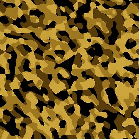 Brown Black Yellow Camouflage Camo Pattern Yellow Camouflage, Camo Patterns, Army Camo, Gold Background, Unique Image, Nature Images, Love Images, Cool Patterns, Beautiful Patterns