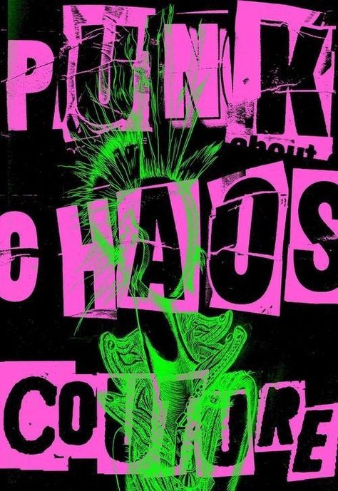 Exhibition Postcard, Punk Typography, Punk Graphic Design, Punk Chaos To Couture, Chaos To Couture, Art Punk, Poster Punk, Punk Poster, Arte Punk