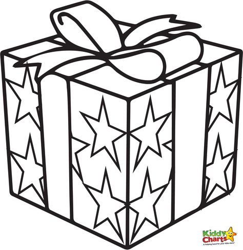 Christmas Present Drawing, Easy Christmas Presents, Christmas Present Coloring Pages, Present Drawing, 카드 디자인, Bookmark Gifts, Free Christmas Printables, Christmas Drawing, Christmas Coloring Pages