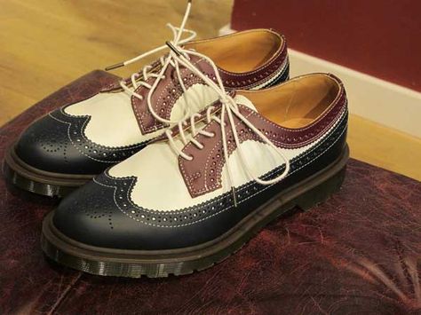 Dr.Martens brogue Dr Martens Brogues, Doctor Martens, Dm Boots, Dr Martens Men, Dr Martens Airwair, Dr Martens Outfit, Shoes World, Funky Shoes, Dr Martens Boots