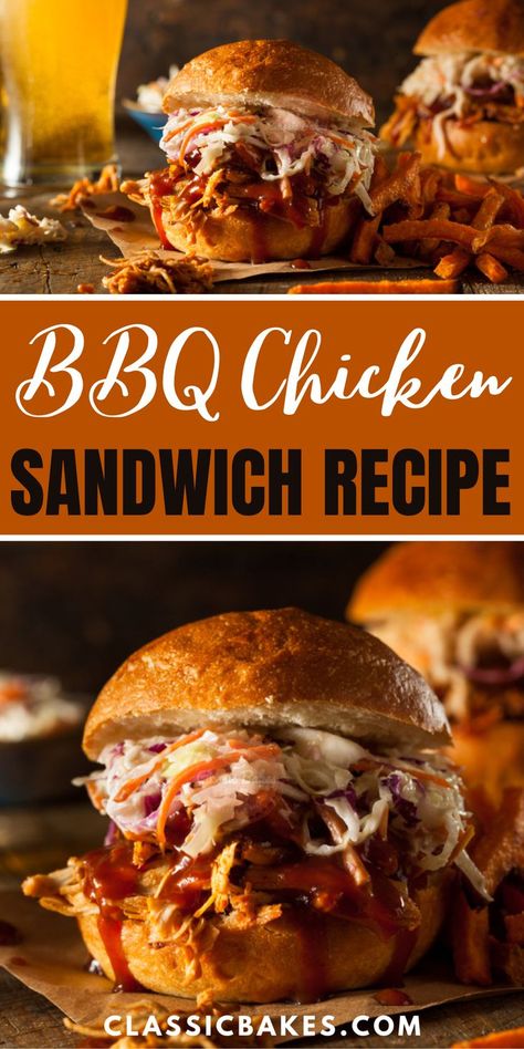 Everything you love about a BBQ chicken sandwich is in this dish. The moist and tender chicken will be the star of your meal, but we wouldn't dream of making the pot without adding a little coleslaw to the mix! This coleslaw comes together quickly and makes the perfect topping for our BBQ chicken sandwiches. Bbq Chicken Dry Rub Recipe, Bbq Chicken Dry Rub, Chicken Dry Rub Recipe, Quick Bbq Chicken, Barbecue Chicken Sandwiches, Bbq Chicken Sandwich Recipes, Bbq Pulled Chicken Recipes, Bbq Chicken Sandwiches, 2023 Meals