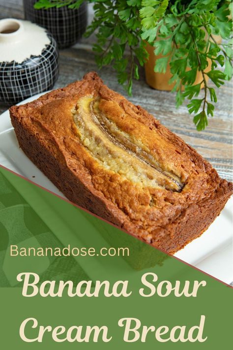 This Sour Cream Banana Bread recipe takes that classic comfort to the next level, delivering a loaf that’s incredibly moist, tender, and full of rich banana flavor. Moist Banana Bread With Sour Cream, Best Banana Bread Recipe Moist Sour Cream, Super Moist Banana Bread With Sour Cream, Banana Bread Made With Sour Cream, Moist Banana Bread Sour Cream Recipe, Best Banana Bread Recipe Sour Cream, Banana Bread With Sour Cream, Sour Cream Banana Bread Recipe, Bread With Sour Cream