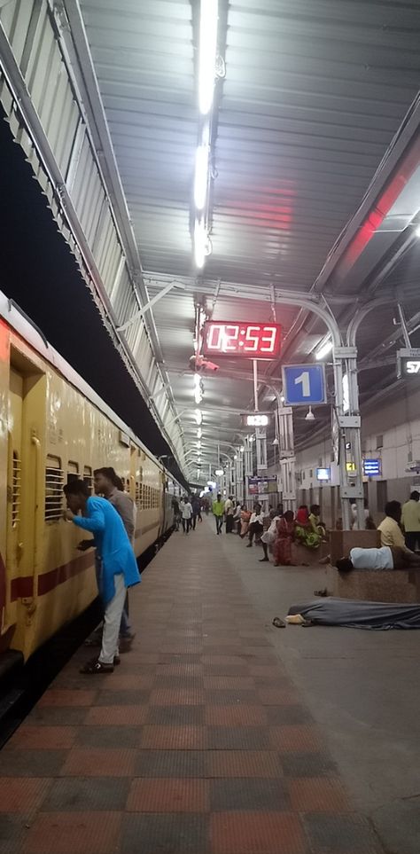 ITAP Of an Indian Railway Station#PHOTO #CAPTURE #NATURE #INCREDIBLE Railway Station Pictures, Mumbai Railway Station Snapchat, Railway Station Snapchat Story, Night Railway Station Snap, Indian Railway Station Photography, Indian Train Snapchat Stories, Bhopal Railway Station, Railway Station Snap, Train Journey Video