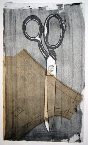 Chin Colle, Chine Colle Printmaking, Intaglio Printmaking, Dry Point, Drypoint Etching, Pattern Pieces, Lithography, Monoprint, Past And Present