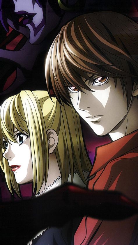 Misa Wallpaper, Light Yagami And Misa, Light X Misa, Mail Jeevas, Light And Misa, Note Wallpaper, Anime Street, Dead Note, Yagami Light