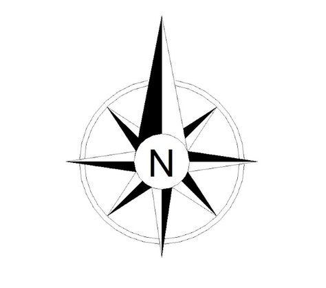 North Compass Logo, North Arrow Architecture, Pageant Quotes, Logo Academia, North Compass, Arrow Compass Tattoo, North Arrow, Architecture Symbols, North Design