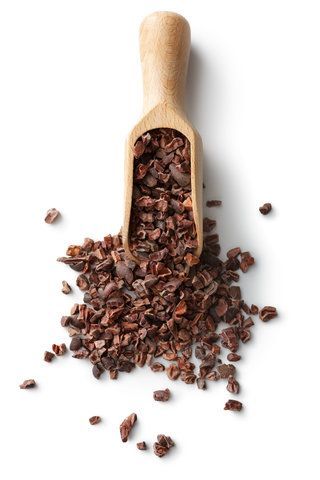 What Are Cacao Nibs—and 12 Tasty Ways to Use Them | They’re even better for you than dark chocolate. Cacao Powder Benefits, Cacao Nibs Recipes, Lactose Free Cheese, Cacao Recipes, Tomato Nutrition, Calendula Benefits, Matcha Benefits, Coconut Health Benefits, Cacao Beans