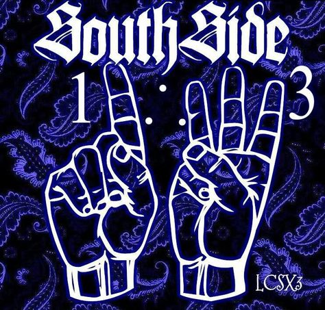 South Side South Side Gang, Gang Symbols, Black Lives Matter Poster, Gang Tattoos, Chicano Love, Low Rider Girls, Cholo Art, Lowrider Art, Chicano Tattoos