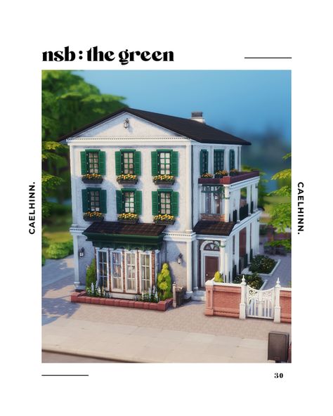 not so berry : the green. a residential lot by caelhinn | Caelhinn on Patreon Sims 4 Not So Berry House, Sims 4 Lots Residential, Sims 4 Not So Berry, Sims 4 Community Lots, Sims 4 Penthouse, Ts4 Lots, The Sims 4 Lots, Sims Freeplay Houses, Penelope Garcia