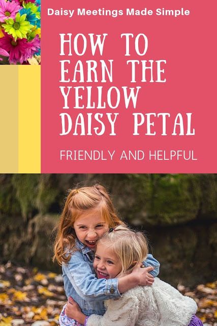 Daisy Yellow Petal Activities, Daisy Friendly And Helpful Petal, Daisy Friendly And Helpful Activities, Friendly And Helpful Petal Activities, Friendly And Helpful Daisy Petal Ideas, Girl Scout Daisy Activities, Daisy Activities, Girl Scouts Daisy, Daisy Troop