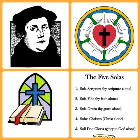 Did you know that on October 31, 1517, Martin Luther nailed his 95 theses (or concerns) regarding the practices in the Catholic Church to the door of the Castle Church in Wittenberg, Germany? His a... Reformation Party, Reformation Sunday, Martin Luther Reformation, Martin Luther Quotes, Luther Rose, Reformation Day, 5 Solas, Protestant Reformation, Christian Education