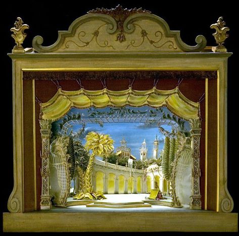 Dollhouse Victorian, Puppet Stage, Victorian Toys, Paper Theatre, Vintage Theatre, Toy Theatre, Ballet Theater, Puppet Theater, Victorian Dolls