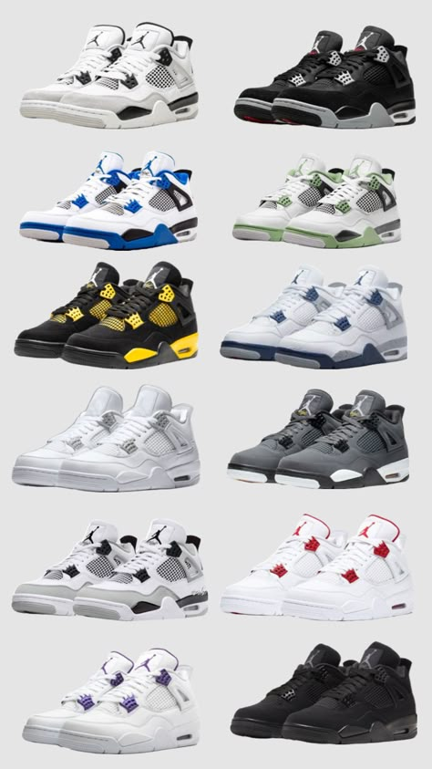 Jordan 4 s #jordan4’s #jordan4 #jordan4s #jordan #shoesinspo #shoes Jordan 4’s, Pretty Sneakers, Trendy Shoes Sneakers, Cute Nike Outfits, Nike Fashion Shoes, Black Nike Shoes, Preppy Shoes, Pretty Shoes Sneakers, Jordan 4s