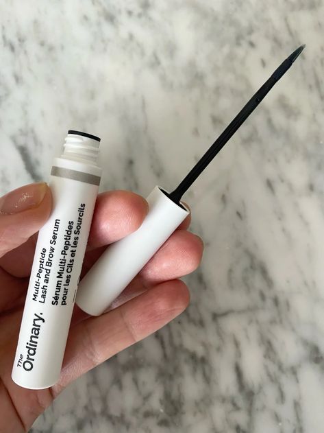 The Ordinary Skincare Lash Serum, The Ordinary Brow Serum, Ordinary Brow Serum, Glossier Lash Serum, Eyelash Serum Aesthetic, Lash Serum The Ordinary, The Ordinary Lash And Brow Serum, The Ordinary Lash Serum Before And After, Things For Wishlist