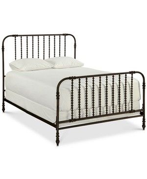 Cottage-Style Beds at Every Price Point! | We're the Whites Metal King Bed, Metal Bedroom Furniture, Metal Bedroom, Guest Room Bed, Iron Bed, Luxury Bedding Sets, Metal Bed, The Guest, Metal Bed Frame