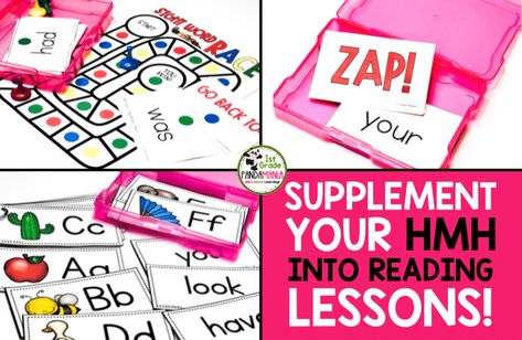 So you have your brand new HMH Into Reading curriculum for Kindergarten, 1st, or 2nd grade, but there just isn't enough engaging centers and guided reading activities... what do to? STOP here and find LOTS of sight words, spelling, and vocabulary activities that are so easy and ready to supplement your HMH into reading lessons! 1stgradepandamania.com Spelling Sight Words, Curriculum For Kindergarten, Hmh Into Reading, Improve Reading Skills, Writing Sight Words, Guided Reading Activities, Guided Reading Kindergarten, Reading Curriculum, Beginning Reading