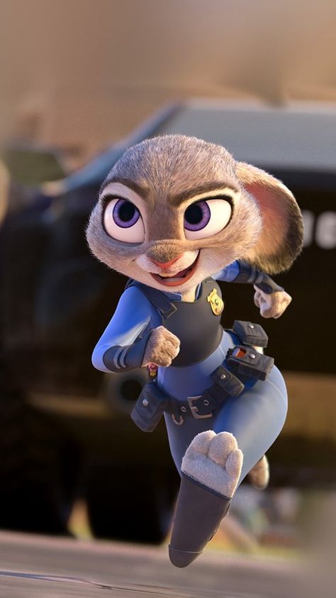 Judy From Zootopia Wallpaper Ge Aldrig Upp, Wallpaper Film, Zootopia Judy Hopps, Movies Wallpaper, Disney Parque, Disney Animated Movies, Disney Zootopia, Wallpaper Disney, Disney Iphone