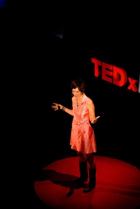 Ted Talk Stage, Stasia Savasuk, Ted Speaker, Tedx Talks, Big Talk, Career Vision Board, Talk Shows, Ted Talk, Run Faster