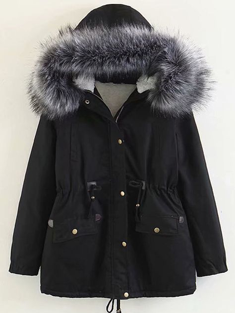 Navy Parka, Parka Jacket Women, Winter Coat Parka, Black Parka, Hooded Winter Coat, Plus Size Outerwear, Womens Parka, Oversized Coat, Padded Coat