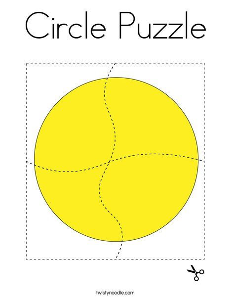 Circle Puzzle Template, Circle Puzzle, Shape Coloring Pages, Printable Shapes, Shapes Preschool, Holiday Lettering, Printable Puzzles, Cool Coloring Pages, Kids Prints