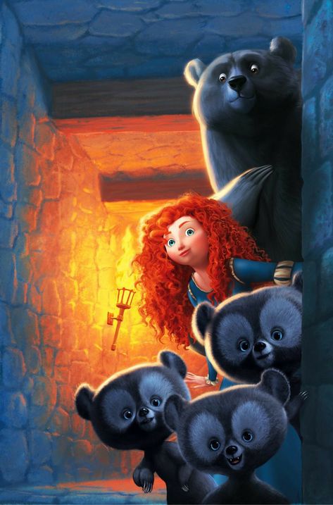 Disney Brave Wallpaper, Brave Wallpaper Aesthetic, Brave Disney Movie, Merida Wallpaper, Prenses Merida, Best Disney Animated Movies, Brave Wallpaper, Brave Movie, Disney Princess Merida