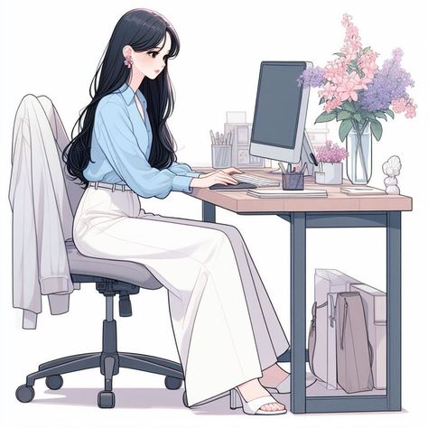 Girly Art Illustrations Beauty, Chihiro Y Haku, Twitter Posts, Dreamy Artwork, End It, Girly Art Illustrations, Izu, Comics Girl, Girl Inspiration