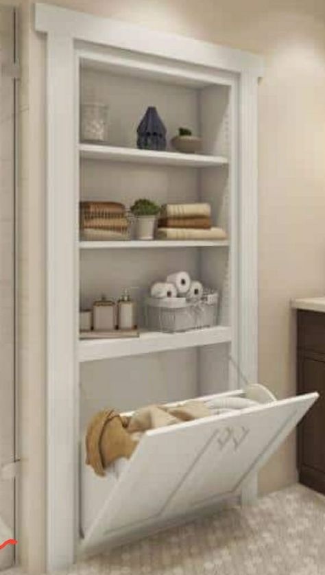 Recessed Shelf Bathroom, Built In Bathroom Storage Ideas, Built In Shower Storage, Bathroom Inset Shelves, Built In Storage Bathroom, Built In Cabinet Bathroom, Built In Shelves Bathroom, Bathroom Built In Shelves, Built In Bathroom Shelves