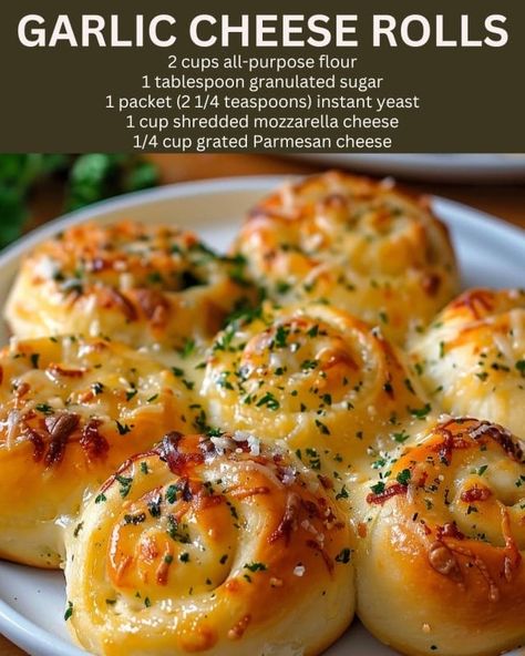 Garlic Cheese Rolls Garlic Cheese Rolls Recipe, Cheese Garlic Rolls, Kraft Garlic Cheese Roll Substitute, Cheese Garlic Crescent Rolls, Crescent Roll Garlic Cheese Bread, Pizza Roll Garlic Butter, Cheese Roll Recipe, Garlic Rolls, Baked Chicken Tacos