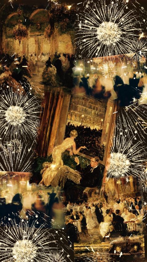 Happy New Year Everyone!! #nye #newyearseveaesthetic #20s #roaring20s #sparklers #gold #gatsby #aesthetic New Years Eve Vintage, 20s New Years Party, Great Gatsby Vibes, The Great Gatsby Moodboard, 1920 Aesthetic Party, The Great Gatsby Aesthetic Party, Roaring 20s Aesthetic Party, New Year Aesthetic Vintage, Great Gatsby Party Aesthetic