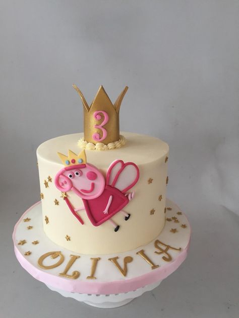 30+ Amazing Image of Peppa Pig Birthday Cakes Peppa Pig Birthday Cakes Peppa Pig Cake Le Dolci  #HappyBirthdayCakes Peppa Pig Birthday Cakes, 2nd Birthday Cake Girl, Chocolate Birthday Cakes, Girls 2nd Birthday Cake, Tortas Peppa Pig, Cakes Princess, Pig Birthday Decorations, Culinary Classroom, Bolo Da Peppa Pig