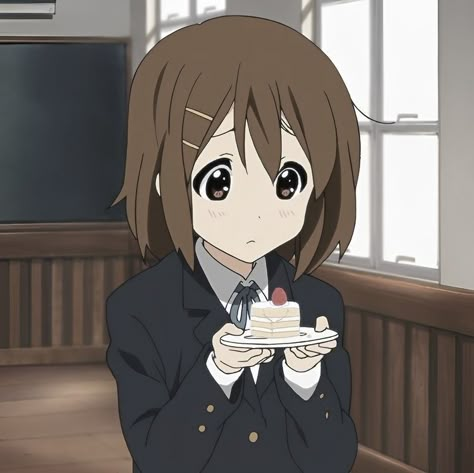 Yui K-on Icon, K On Pfp, K-on Icons, K On Icons, Yui Hirasawa, 2000s Art, Cute Pfps, 13k Followers, K On