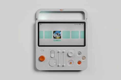 This modular handheld console puts force feedback at the forefront Game Console Design, Console Designs, Old Pokemon, Speculative Design, Handheld Console, Gameboy Color, Steam Deck, Retro Gadgets, Red Panels