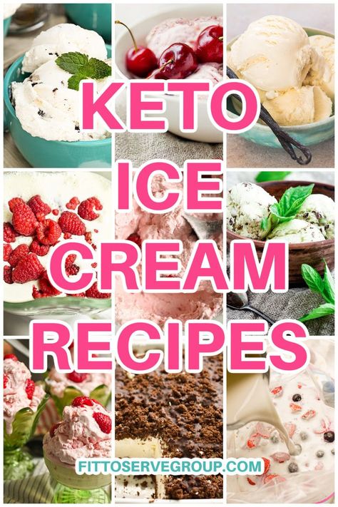 images of many keto ice cream recipes Low Sugar Ice Cream, Cuisinart Ice Cream Maker Recipes, Keto Ice Cream Recipes, Low Carb Ice Cream Recipe, Homemade Ice Cream Recipes Machine, Low Fat Ice Cream, Sugar Free Ice Cream, Ice Cream Recipes Machine, Cuisinart Ice Cream