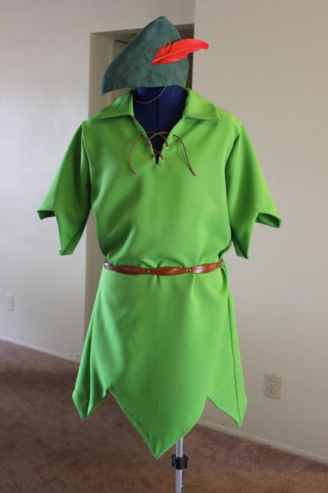 Disney Costumes For Adults, Disfraz Peter Pan, Disney Costume Ideas, Peter Pan Halloween, Adorable Halloween Costumes, Disney Costumes For Kids, Adult Disney Costumes, Disney Costumes Diy, Peter Pan Shirt