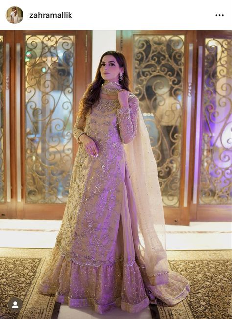 Zahra Malik Dresses, Unique Bridal Looks, Casual Bridal Dress, Eid Outfit Ideas, Pakistani Women Dresses, Shadi Dresses, Asian Bridal Dresses, Latest Bridal Dresses, Bridal Dresses Pakistan