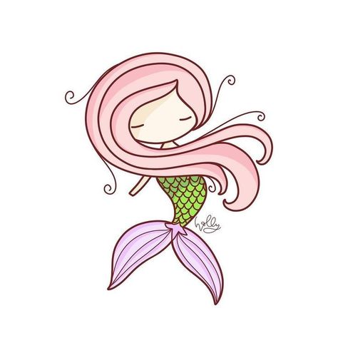 Easy Mermaid Drawing, Bullet Journal Spreads, Mermaid Drawings, Breaking Point, Journal Spreads, Mermaid Inspired, Cute Mermaid, 캐릭터 드로잉, Mermaid Art