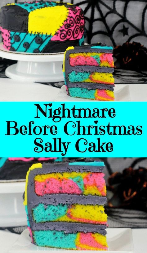 Sally Cake, Nightmare Before Christmas Babyshower, Nightmare Before Christmas Cake, Nightmare Before Christmas Tree, Nightmare Before Christmas Pumpkin, Nightmare Before Christmas Nails, Nightmare Before Christmas Wedding, Sally Skellington, Christmas Cakes Easy